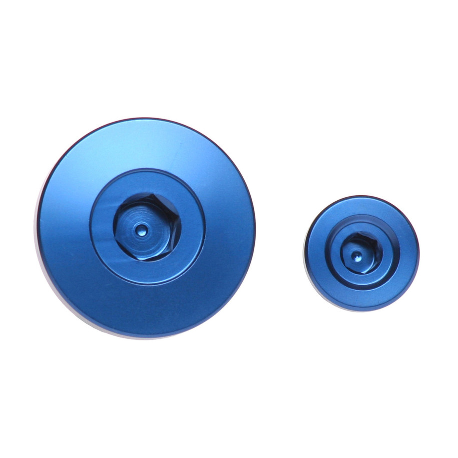Jeu de bouchons de distribution de moteur RFX Pro - bleu