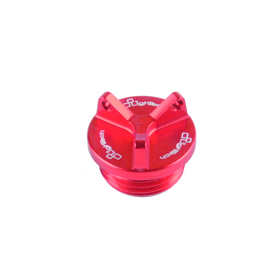 Bouchon de carter d'huile LIGHTECH - M20 x 1,5 - Rouge