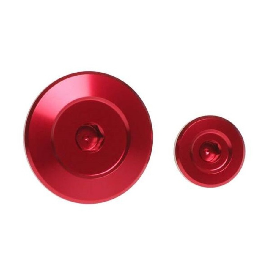 Jeu de bouchons de distribution de moteur RFX Pro (Rouge) - Suzuki RMZ250/450