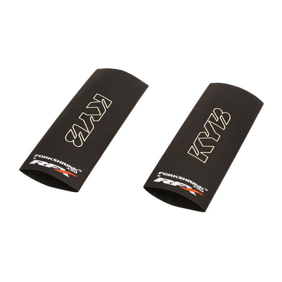 Protection de fourche supérieure RFX Race Series Forkshrink logo KYB - blanc