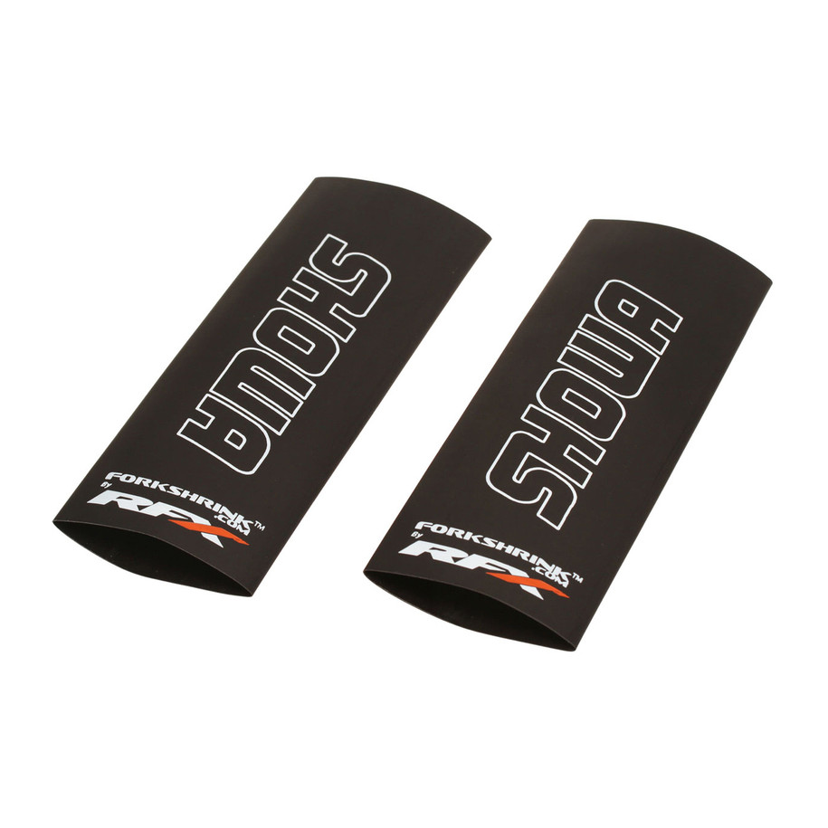 Protection de fourche supérieure RFX Race Series Forkshrink logo Showa - blanc