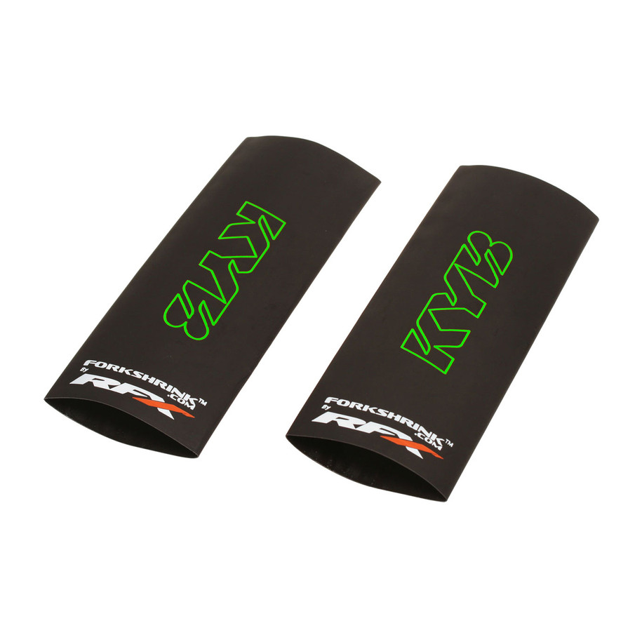 Protection de fourche supérieure RFX Race Series Forkshrink logo KYB - vert