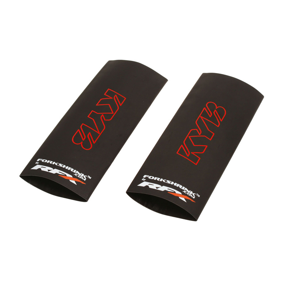 Protection de fourche supérieure RFX Race Series Forkshrink logo KYB - rouge