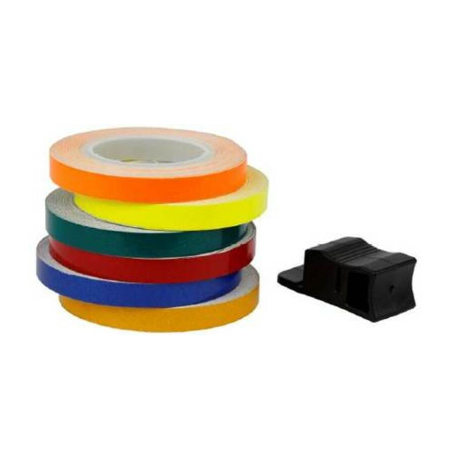 Liseré de jantes V PARTS 6m x 7mm vert réfléchissant