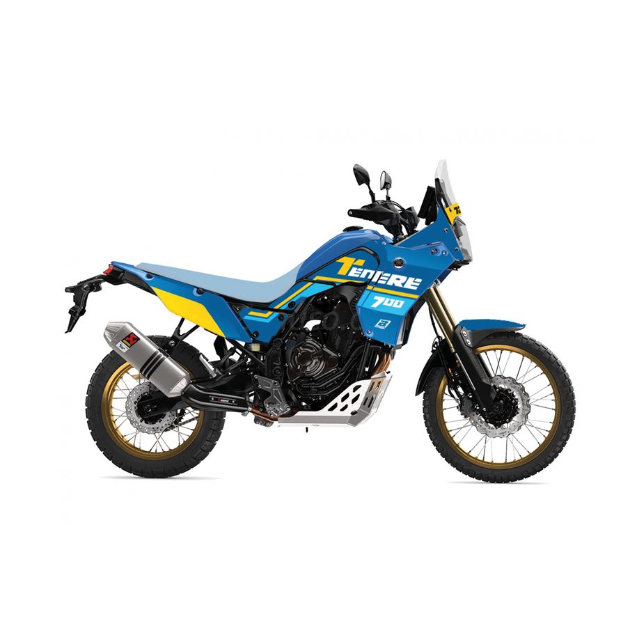 Kit déco BLACKBIRD Rally Ride - bleu