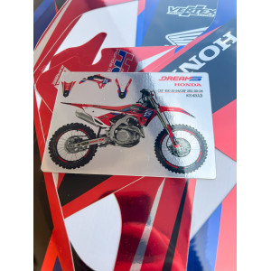 Kit déco BLACKBIRD Dream Graphic 5 - version Chrome EFX