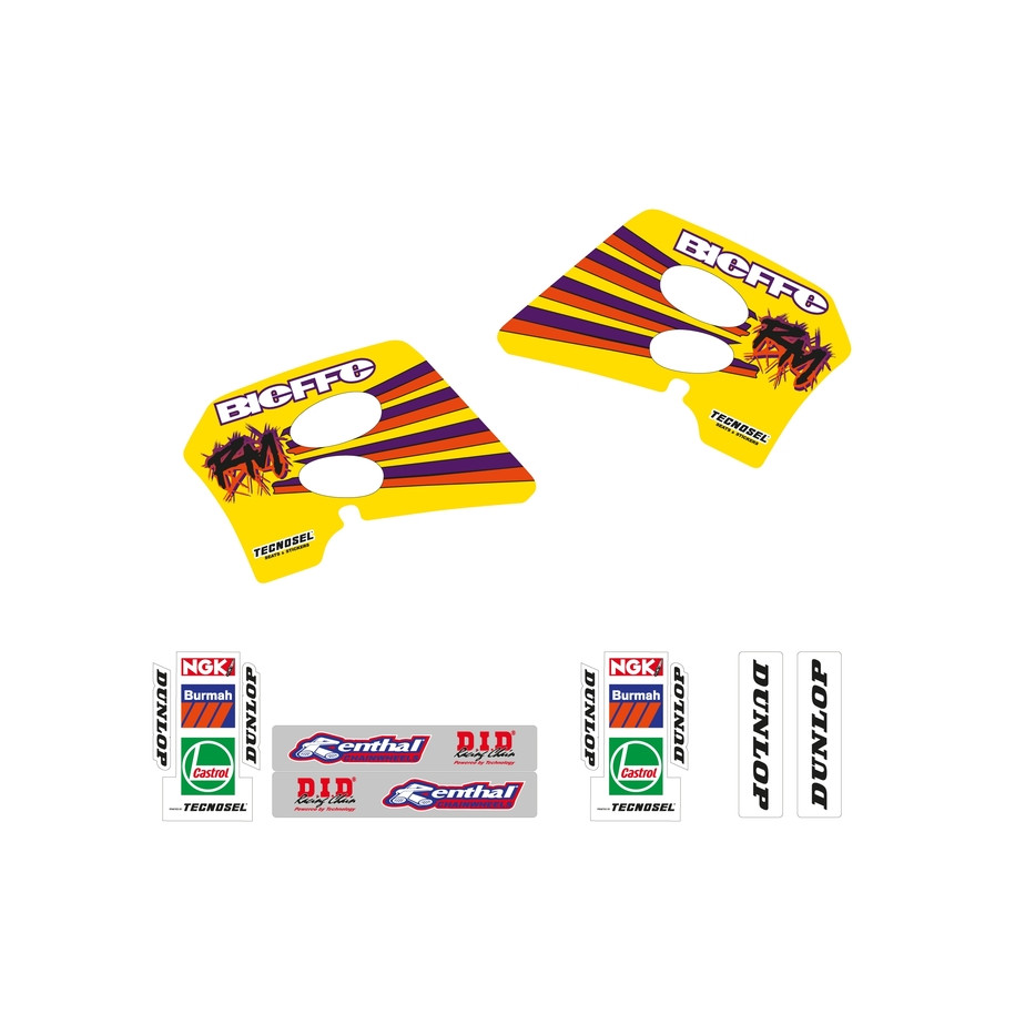 Kit déco complet TECNOSEL Team Suzuki 1993