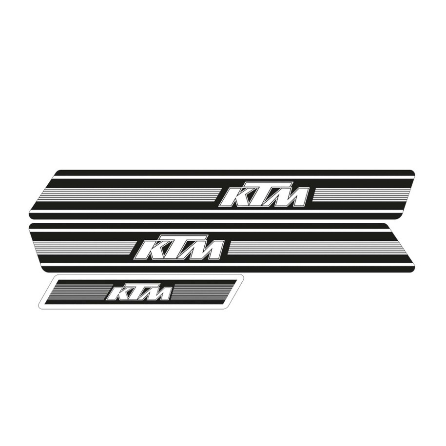 Kit déco TECNOSEL Replica OEM KTM GS 74-76 fond noir