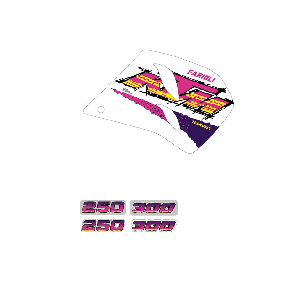 Kit déco TECNOSEL Replica Team KTM Enduro 1994