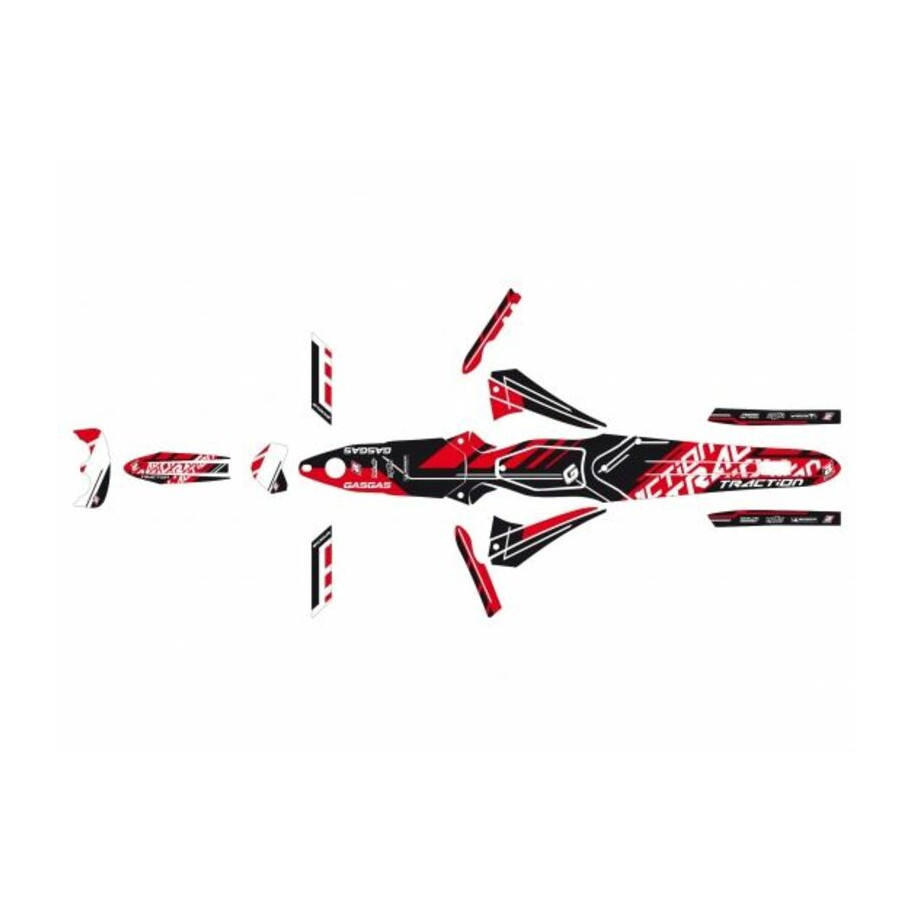 Kit déco BLACKBIRD Traction Gas Gas TXT PRO 125/200/250