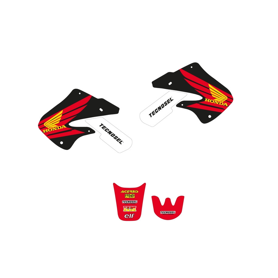 Kit déco complet TECNOSEL Team OEM Honda 1998
