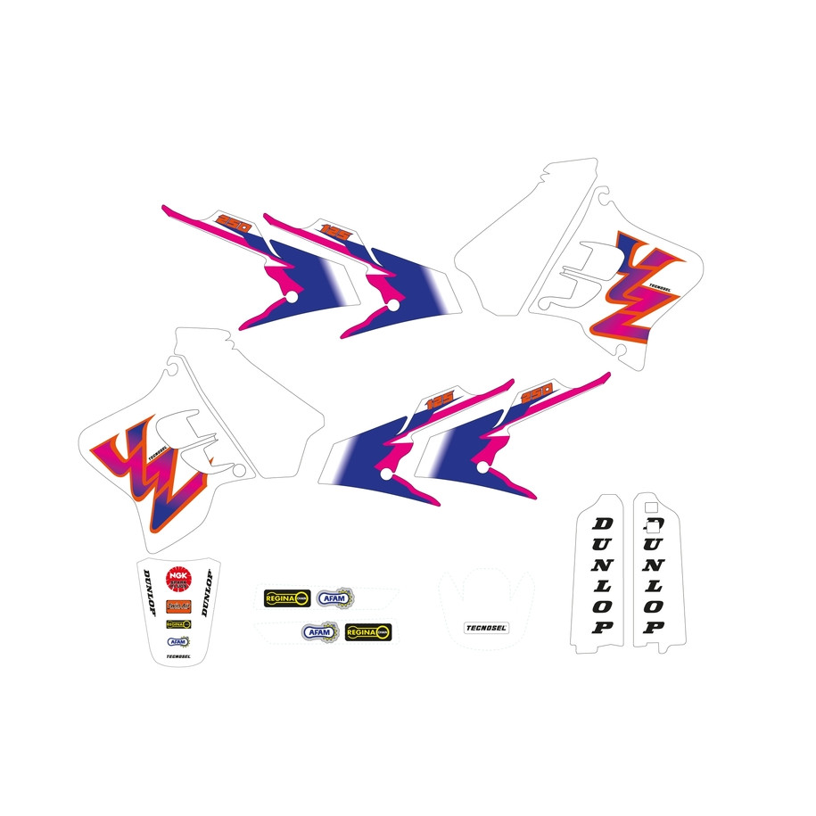 Kit déco complet TECNOSEL Team Yamaha 1993