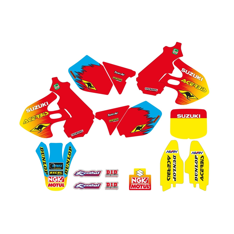 Kit déco complet TECNOSEL Team Suzuki 1999