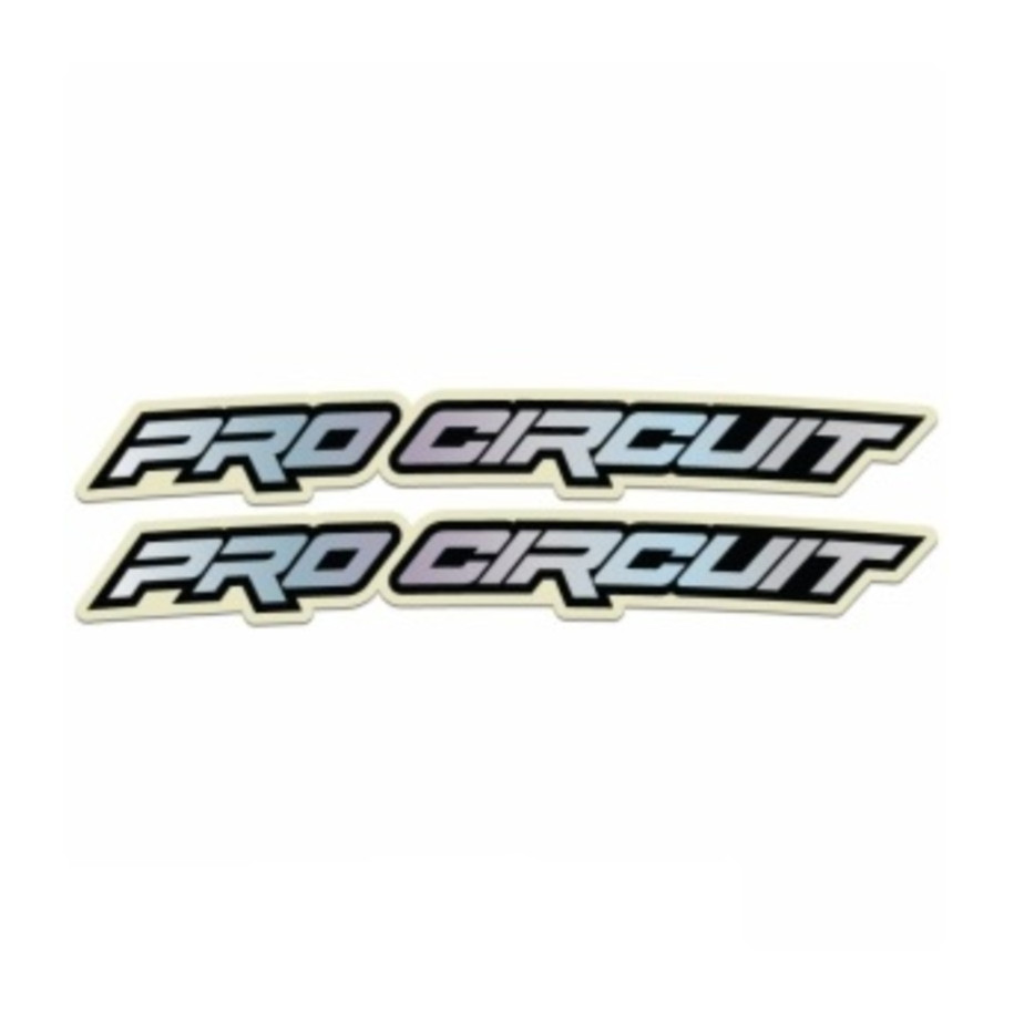 Autocollants de garde-boue avant PRO CIRCUIT Hologram