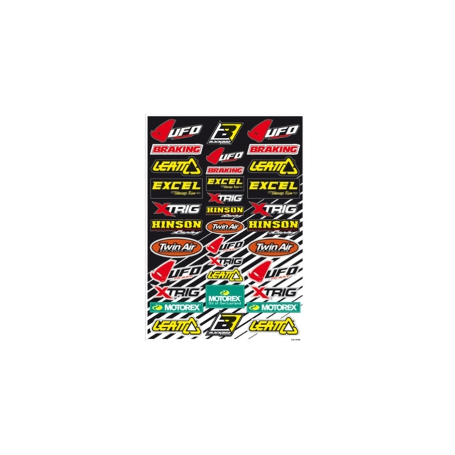 Planche de stickers BLACKBIRD 2014
