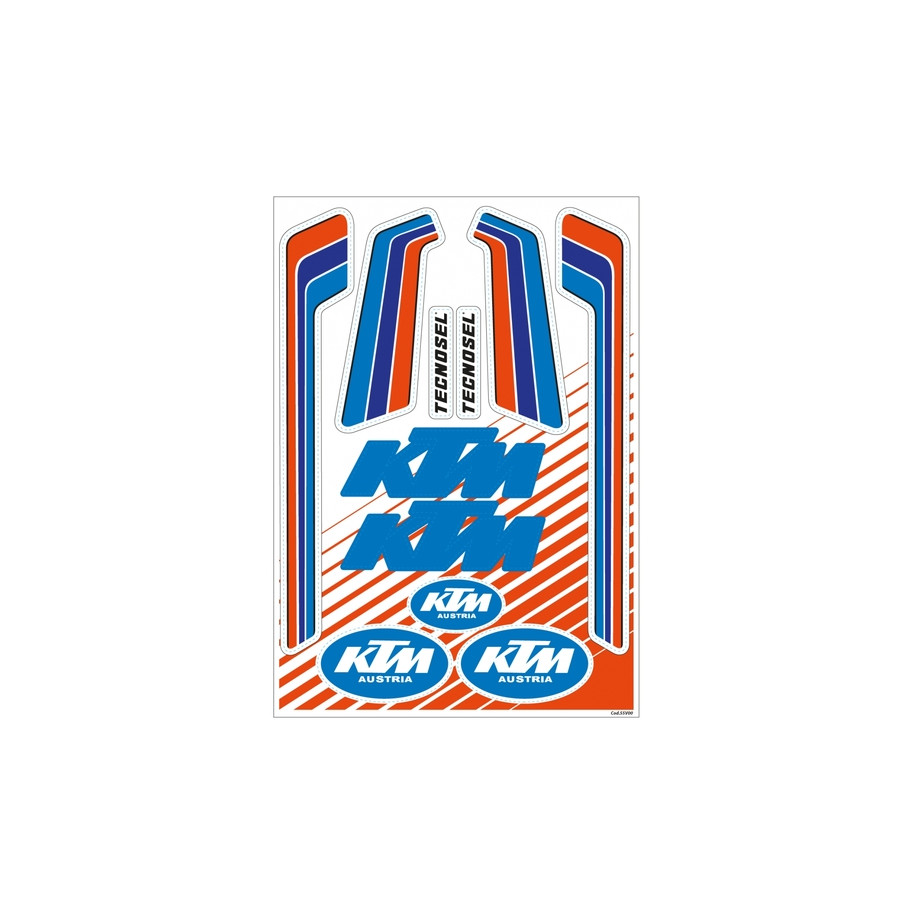 Autocollants TECNOSEL Vintage KTM