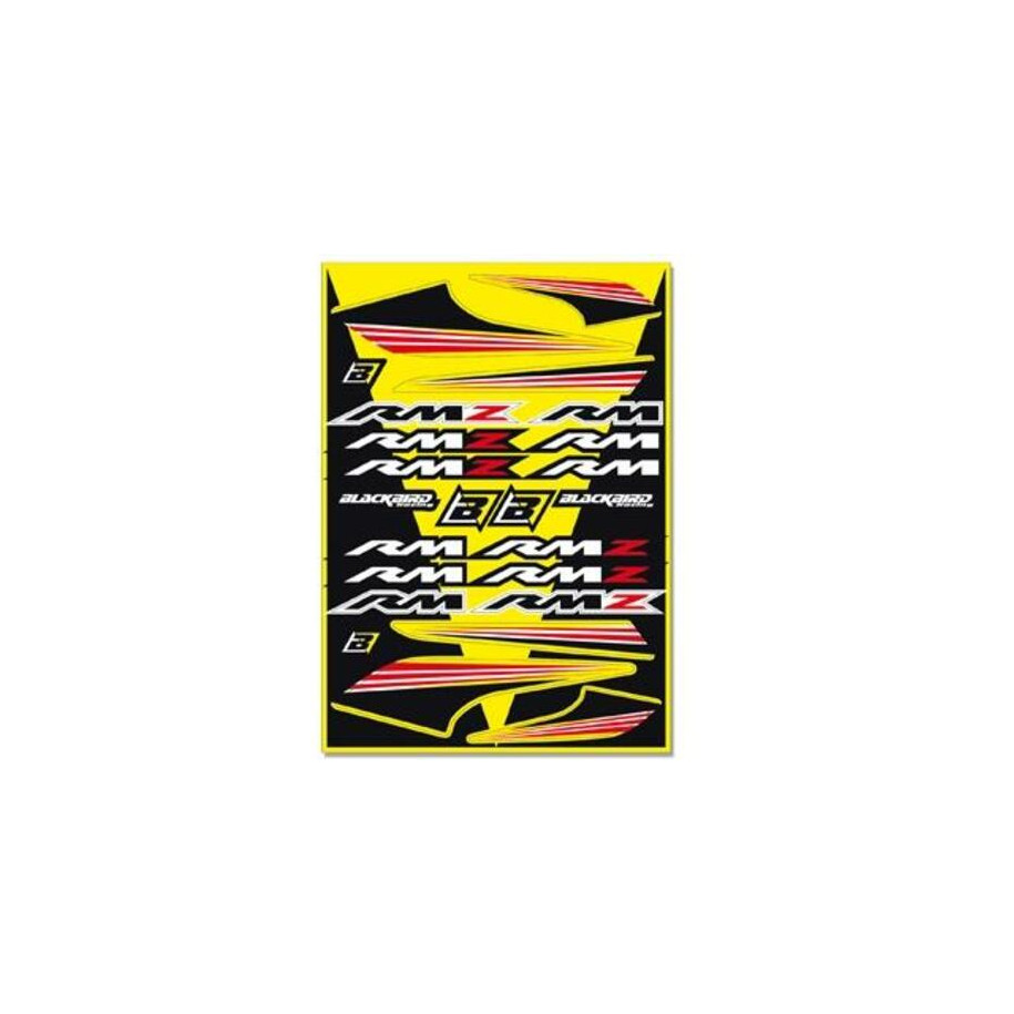 Planche de stickers BLACKBIRD Suzuki