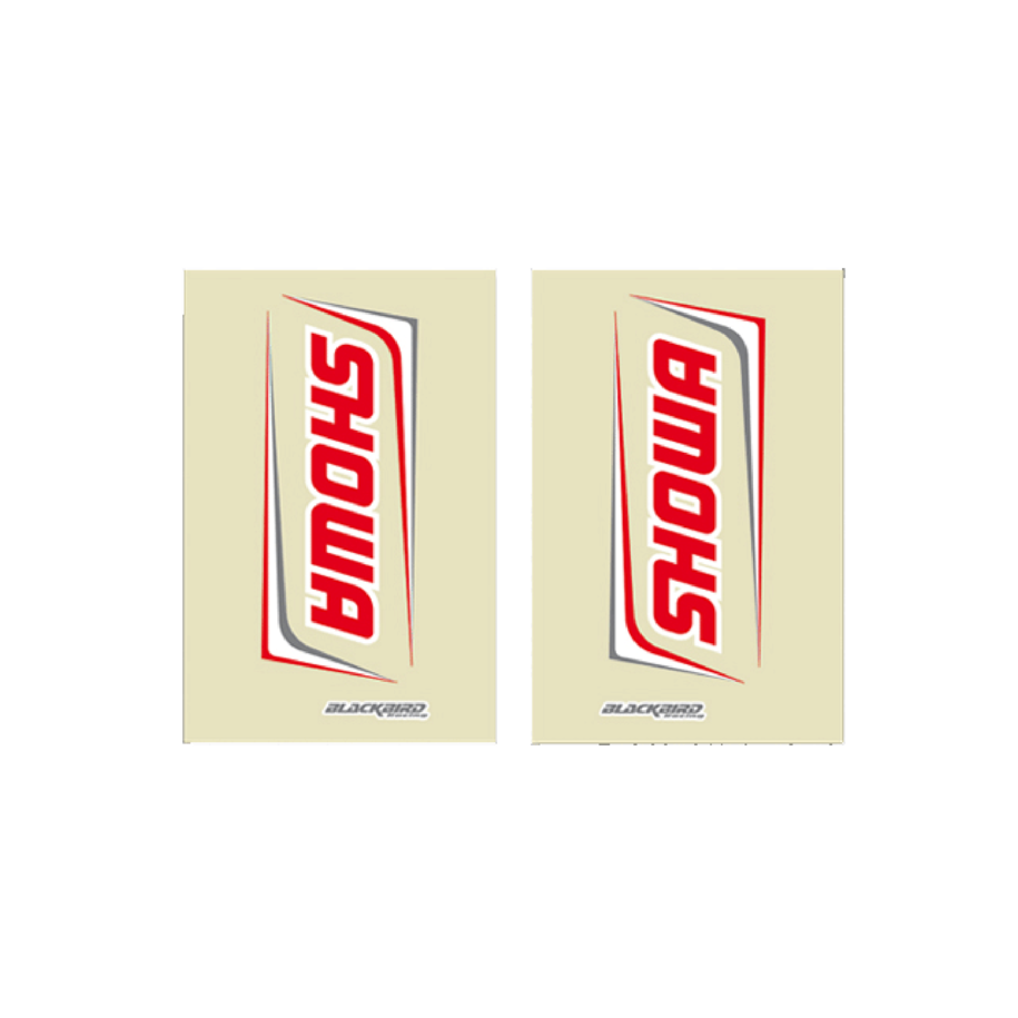 Stickers de fourche BLACKBIRD - Showa