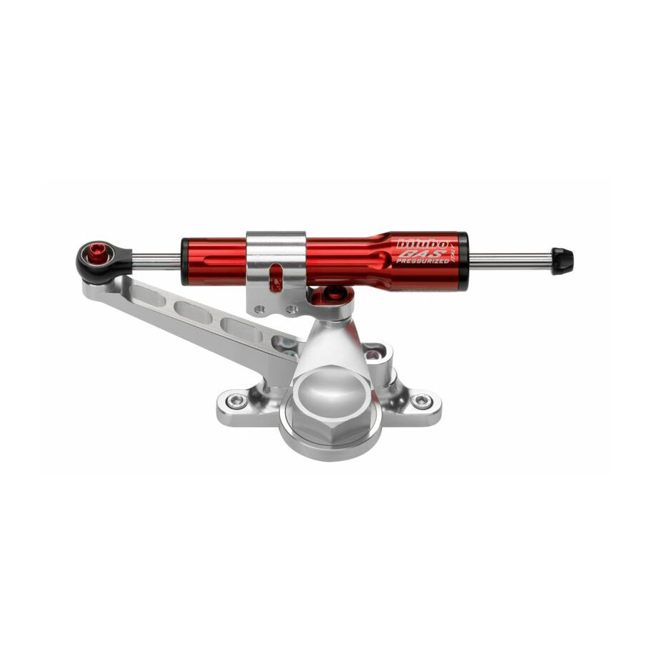 Kit amortisseur de direction BITUBO rouge position au-dessus du réservoir Ducati