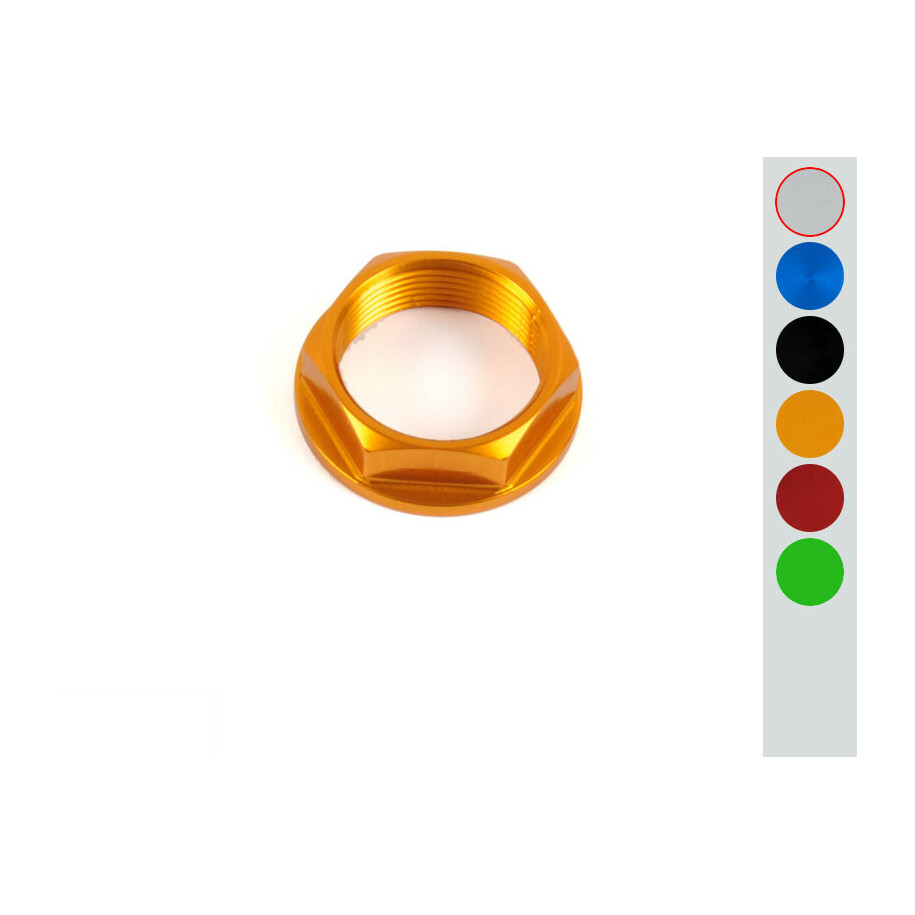 Écrou roue avant LIGHTECH ergal M25x1,25 - argent