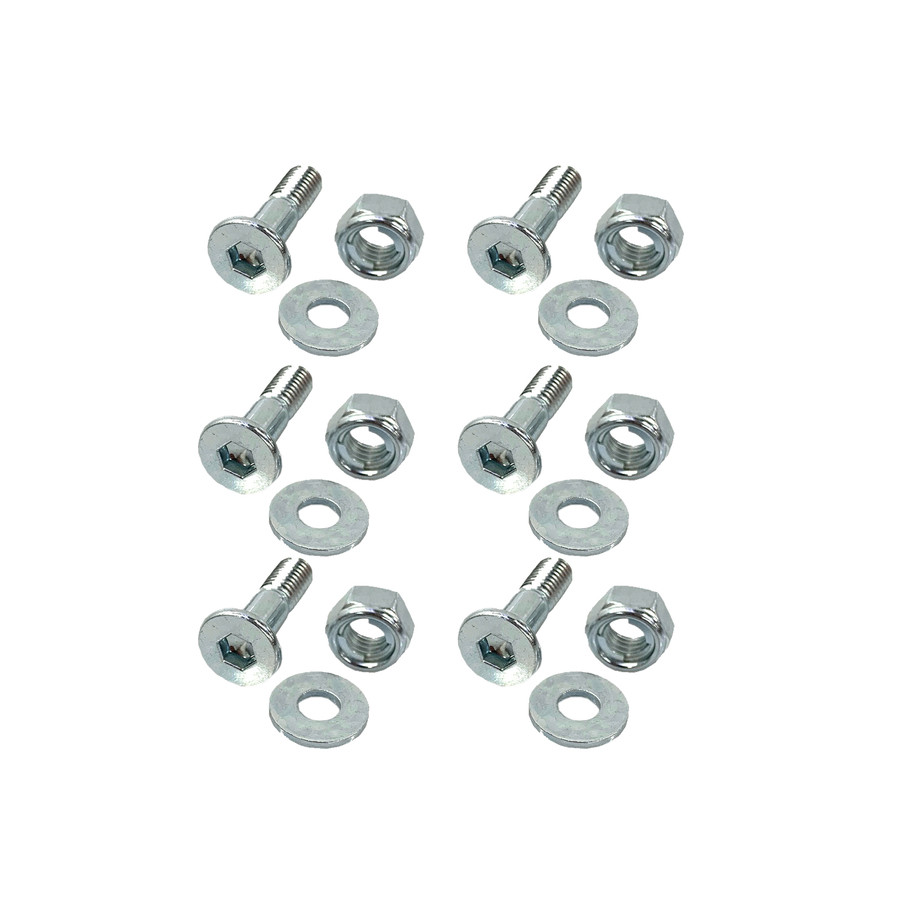 Kit visserie de couronne RFX Race M8 x 30mm - 6 pièces