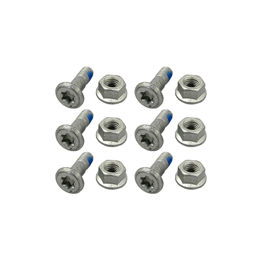 Kit visserie de couronne RFX Race M8 x 25mm - 6 pièces