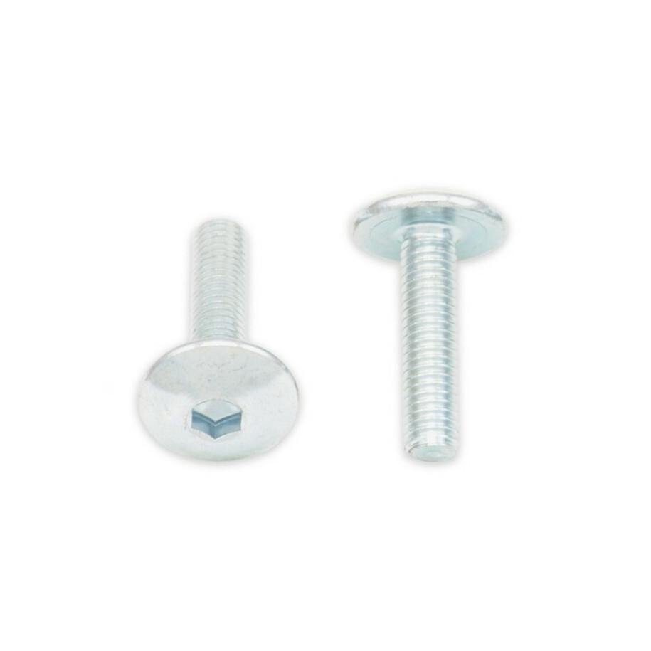Vis tête bombée plate BOLT M5x0,80x12mm 10 pièces