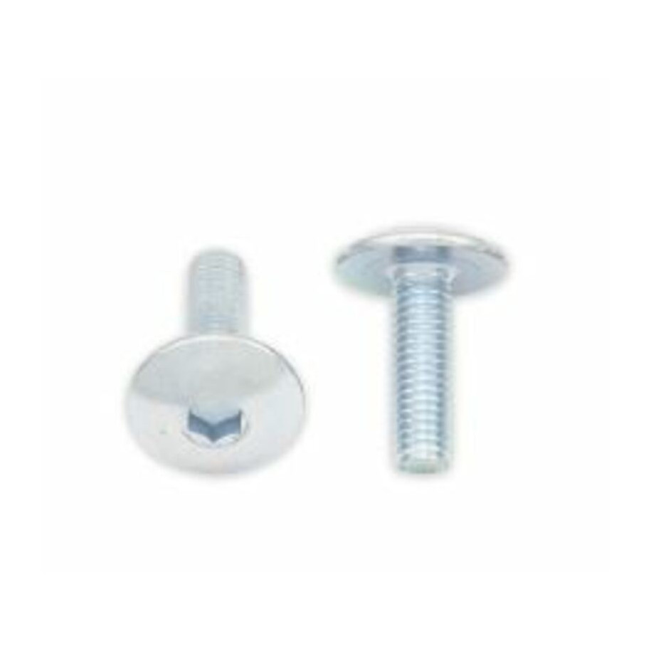 Vis tête bombée plate BOLT M5x0,80x16mm 10 pièces