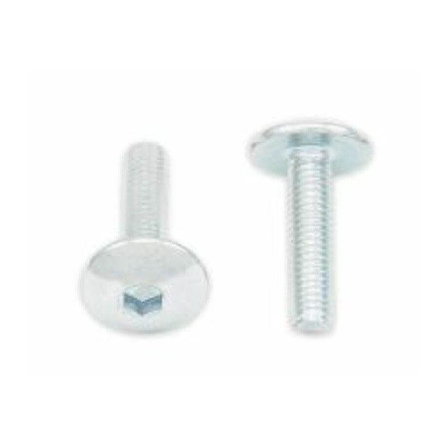 Vis tête bombée plate BOLT M5x0,80x20mm 10 pièces