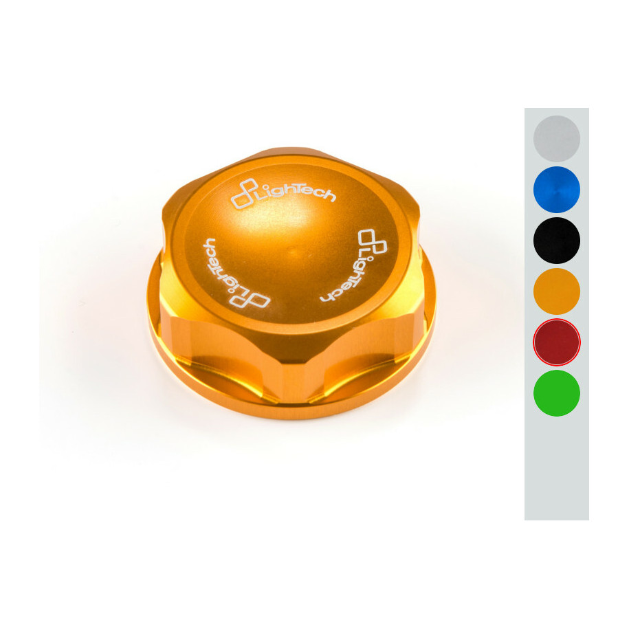 Écrou de colonne direction LIGHTECH ergal M33x1,00 - rouge