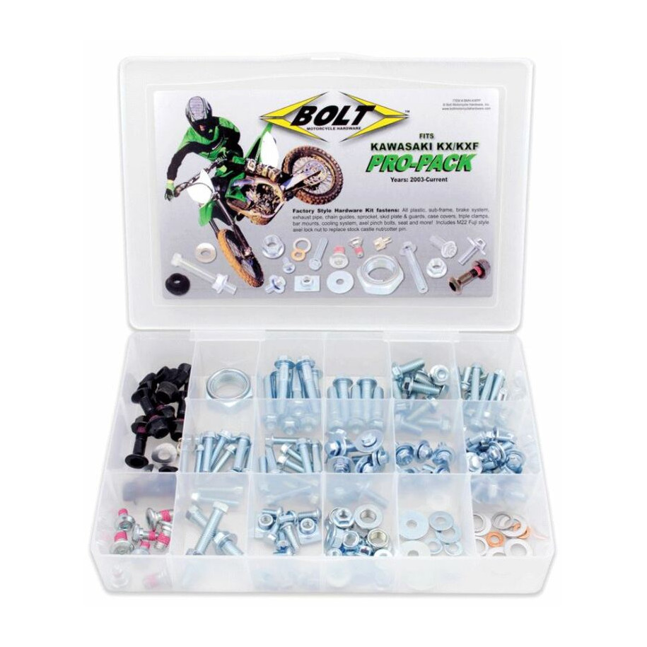 Pro Pack Bolt Kawasaki KX/KX-F 125 à 450