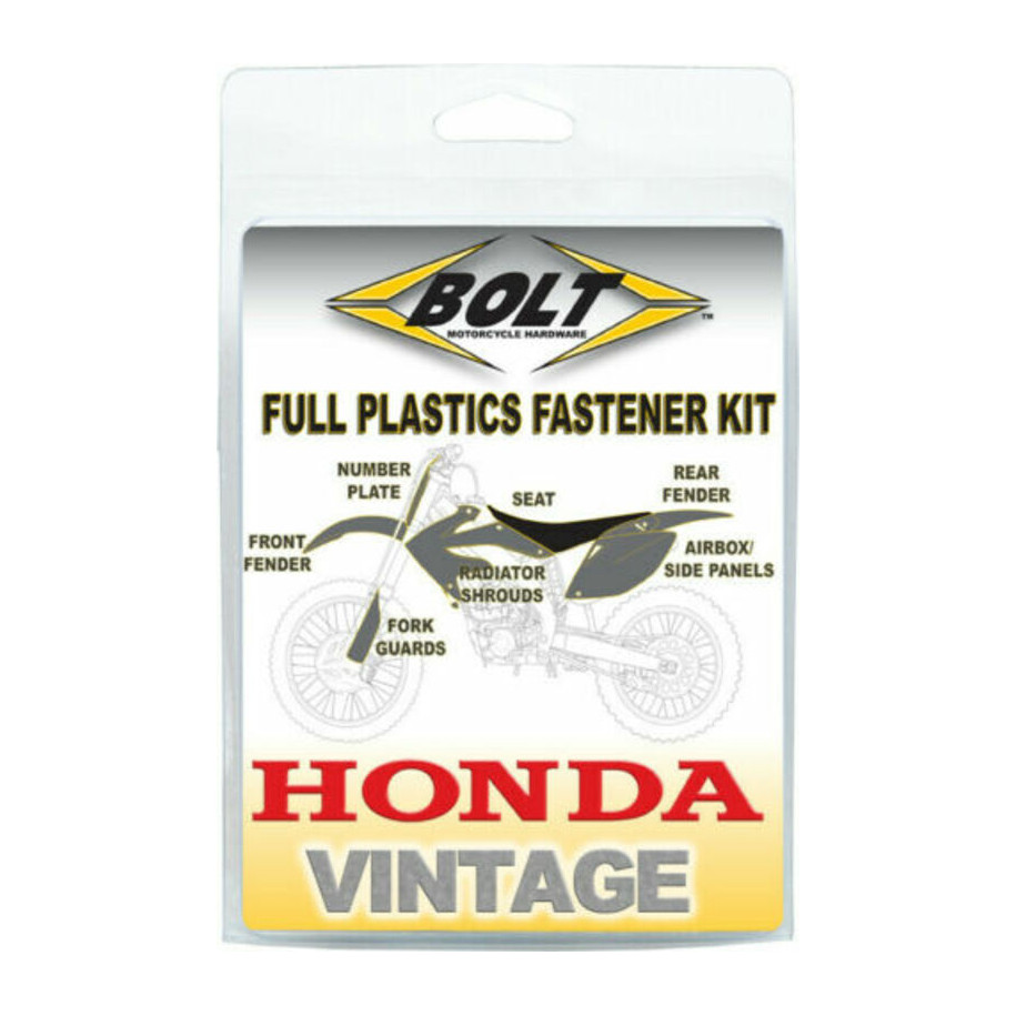 Kit vis plastiques BOLT Honda CR125R