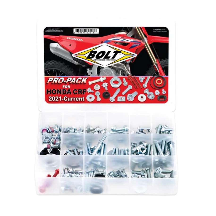 Kit visserie plastiques BOLT Pro Pack