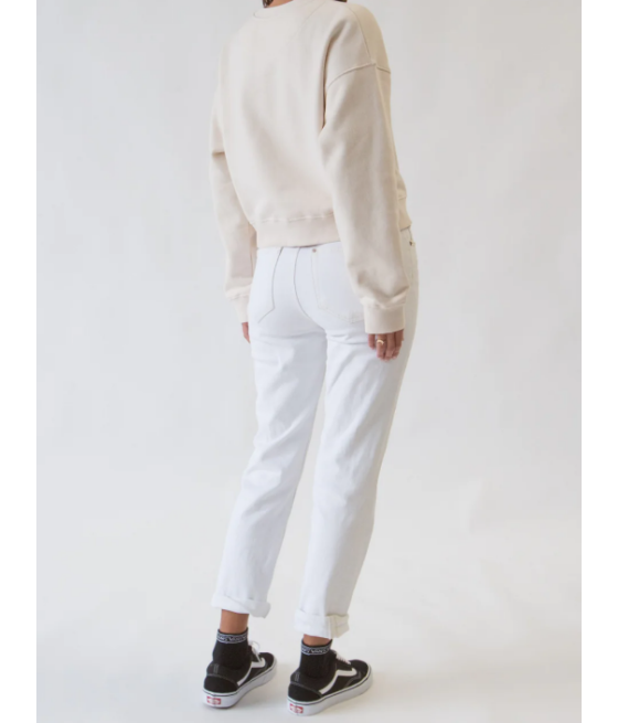 ORIGINE ECRU - SWEAT FEMME MOREX CUSTOM L