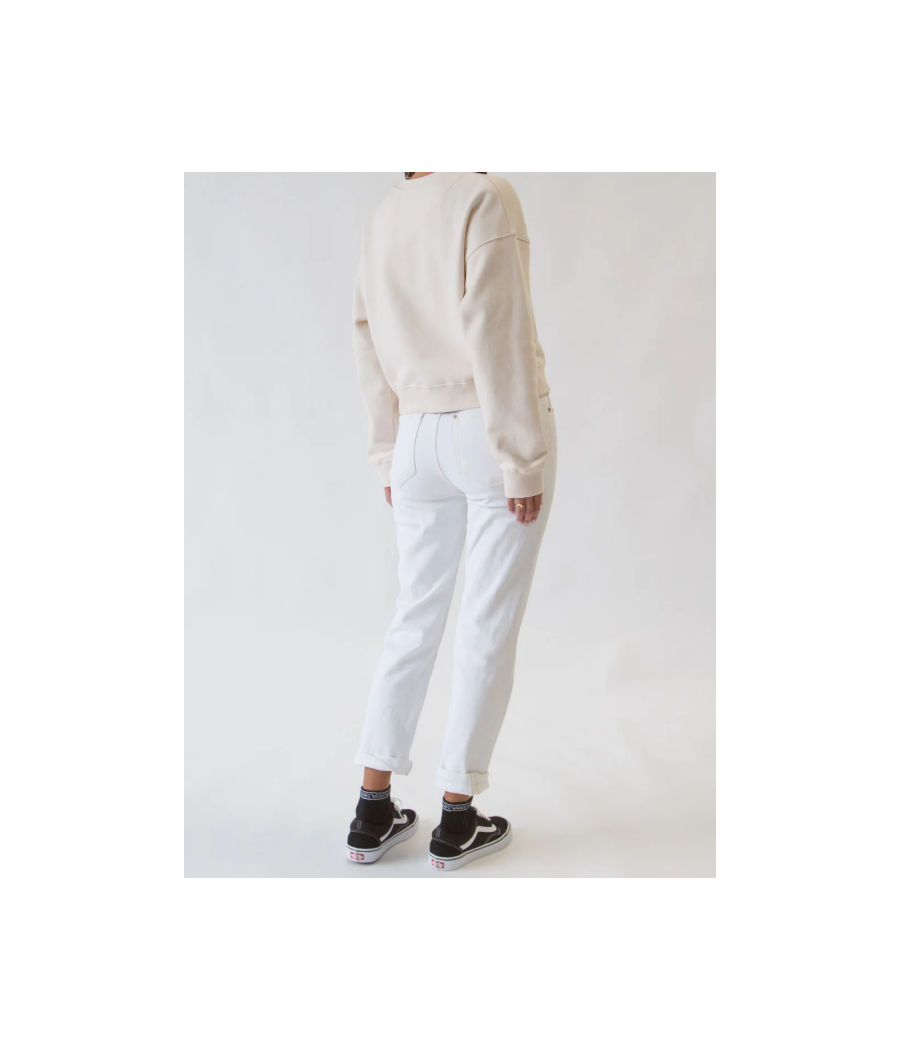 ORIGINE ECRU - SWEAT FEMME MOREX CUSTOM L
