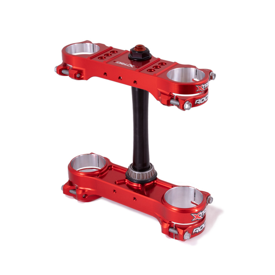 Té de fourche XTRIG ROCS Pro Offset 20-22 mm - rouge Gas Gas
