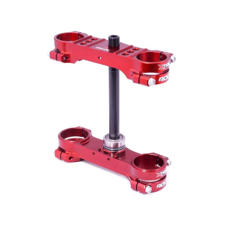Té de fourche XTRIG ROCS Tech Offset 14mm PHDS brun Husqvarna TC85
