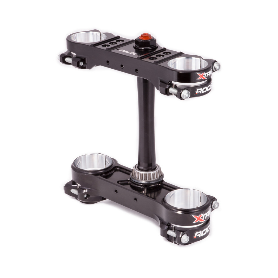 Té de fourche XTRIG ROCS Tech noir déport 22mm KTM/Husqvarna