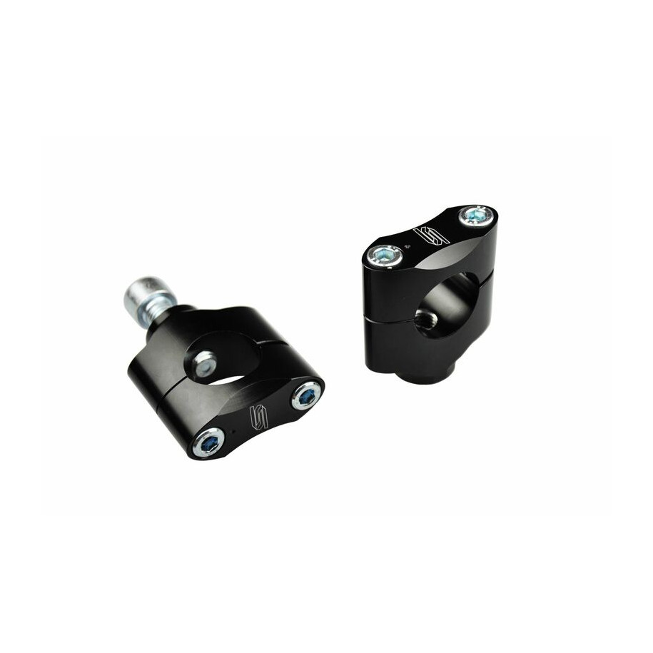 Pontets de guidon SCAR Ø22,2mm +35mm té de fourche SCAR percé