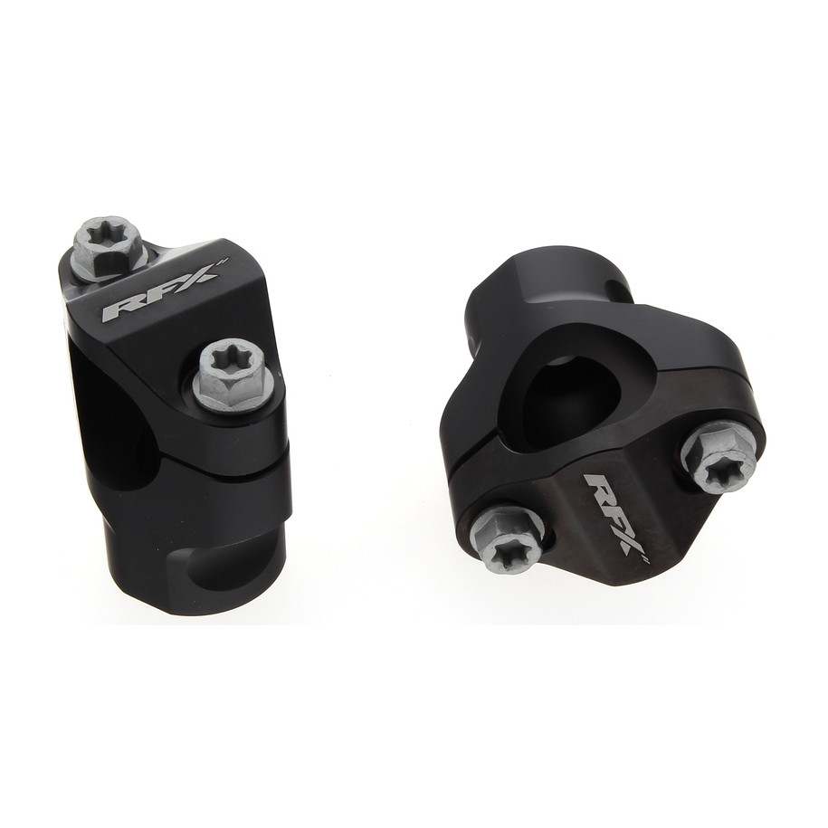 Pontets de guidon RFX Race 28,6mm (Noir)