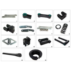 Kit de rabaissement de selle TECNIUM construction 3 - Yamaha YZF-R6/R1