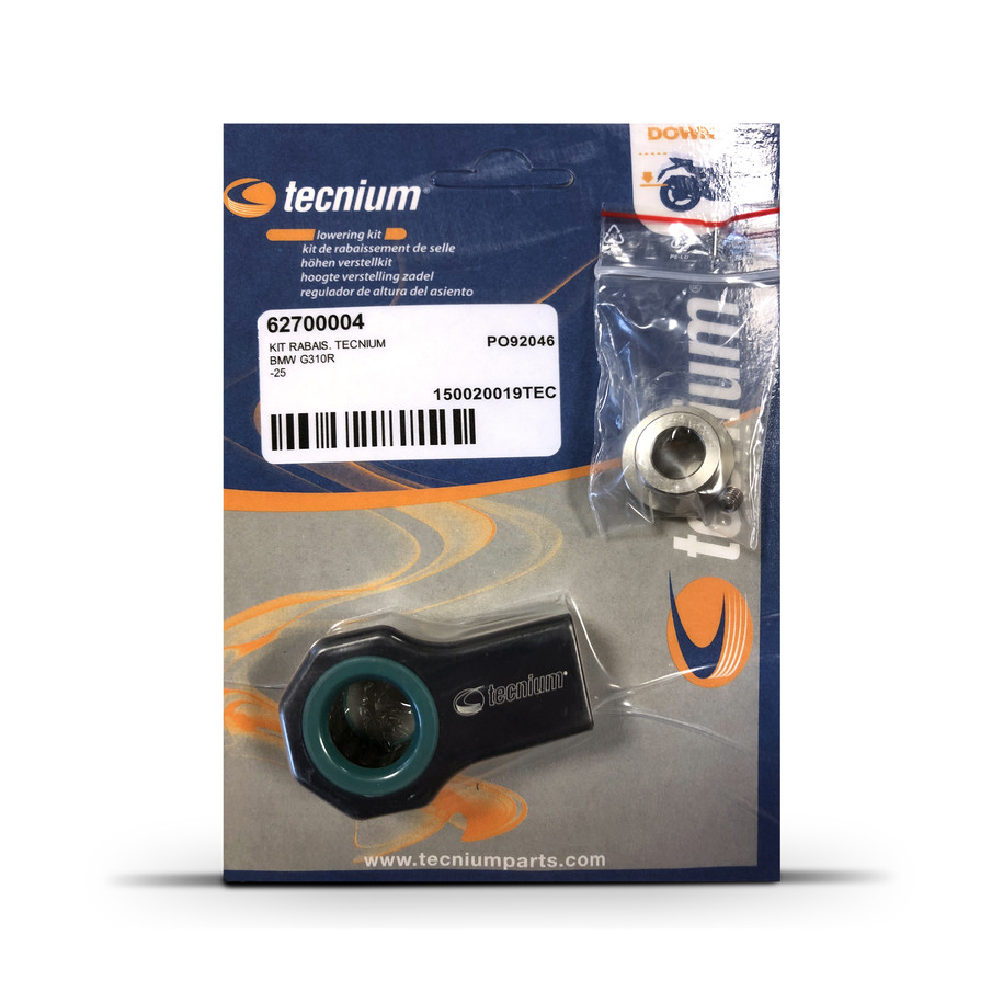 Kit de rabaissement de selle TECNIUM - BMW G310R