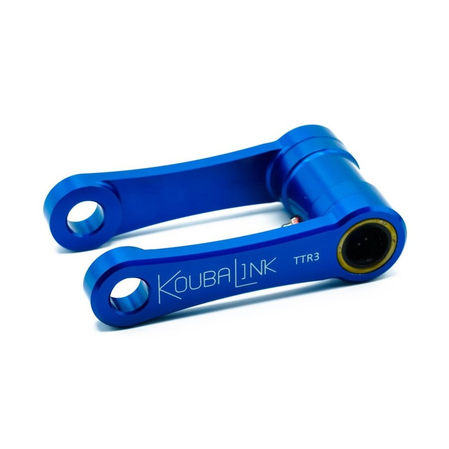 Kit de rabaissement de selle KOUBALINK (50.8 mm) bleu - Yamaha TTR250