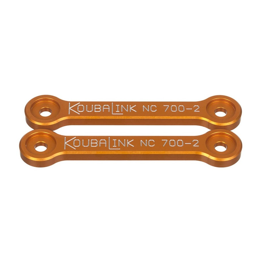 Kit de rabaissement de selle KOUBALINK (33.7 mm) Rouge - Honda