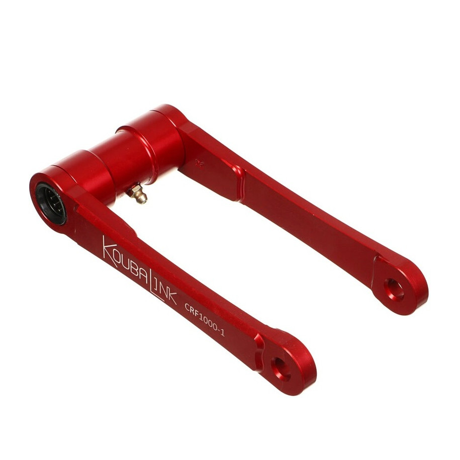 Kit de rabaissement de selle KOUBALINK (22.2 mm) rouge - Honda CRF1000 / 1100 Africa Twin