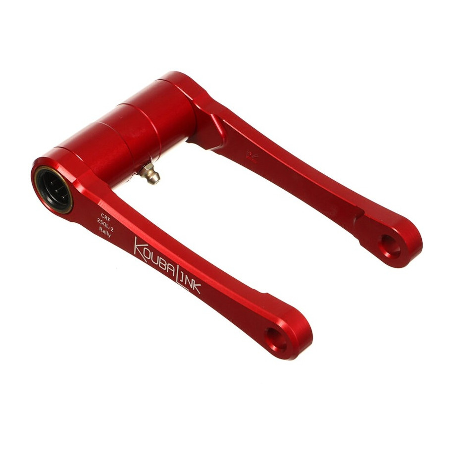 Kit de rabaissement de selle KOUBALINK (44.5 mm) rouge - Honda CRF250L Rally