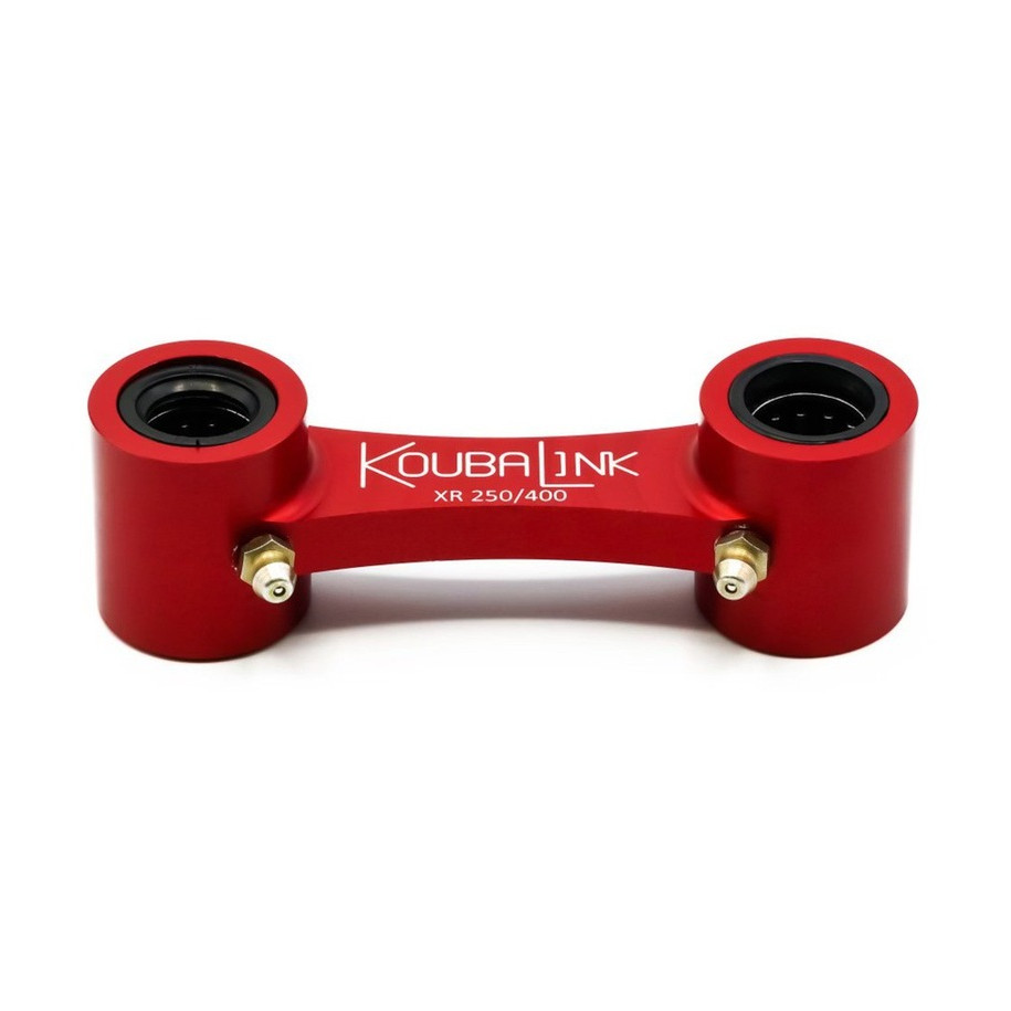Kit de rabaissement de selle KOUBALINK (25.4 mm) rouge - Honda XR250R / 400R