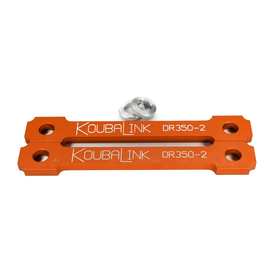 Kit de rabaissement de selle KOUBALINK (44.5 mm) orange - Suzuki