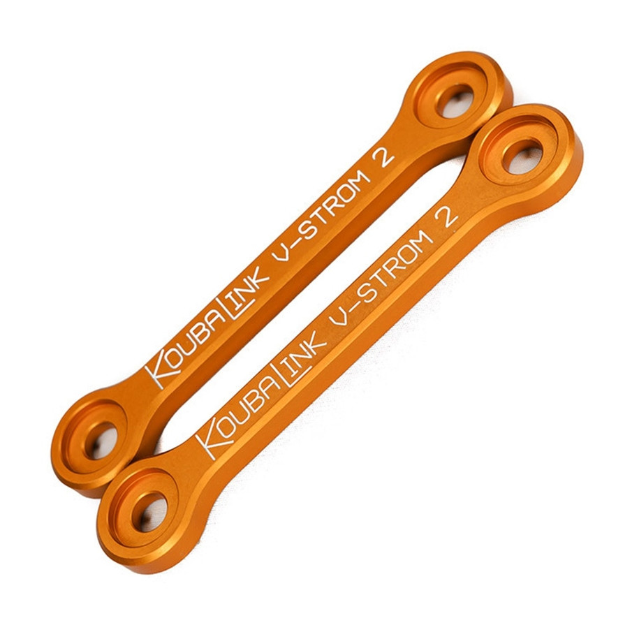 Kit de rabaissement de selle KOUBALINK (28.6 mm) or - Suzuki DL650 / 1000