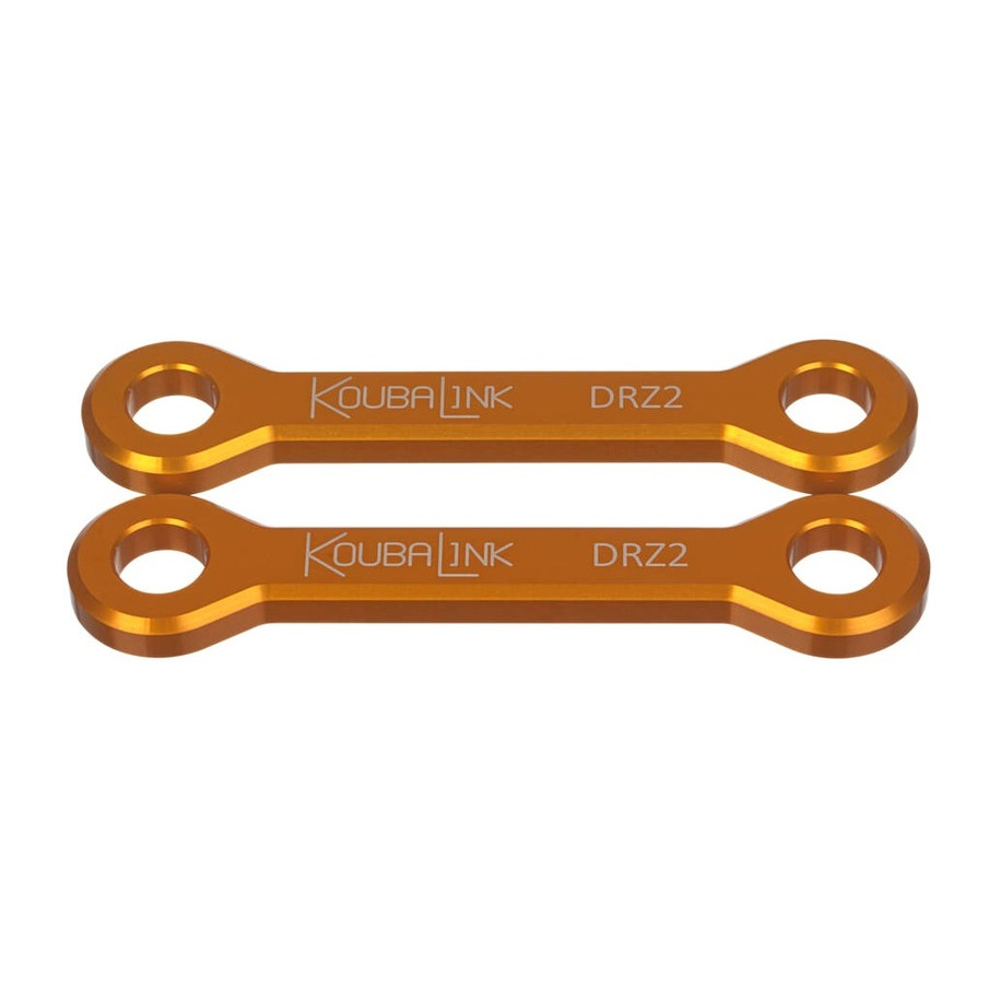 Kit de rabaissement de selle KOUBALINK (31.8 mm) orange - Kawasaki / Suzuki